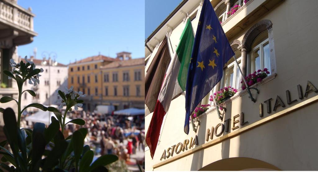 Astoria Hotel Italia Udine Exteriör bild